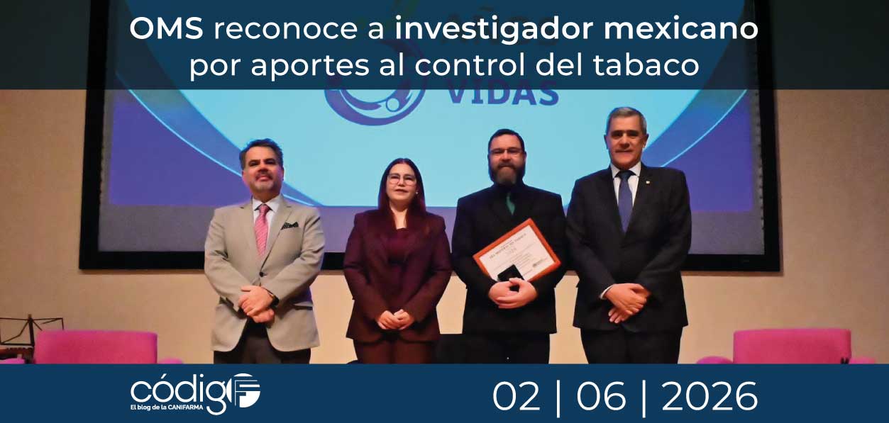 OMS reconoce a investigador mexicano por aportes al control del tabaco