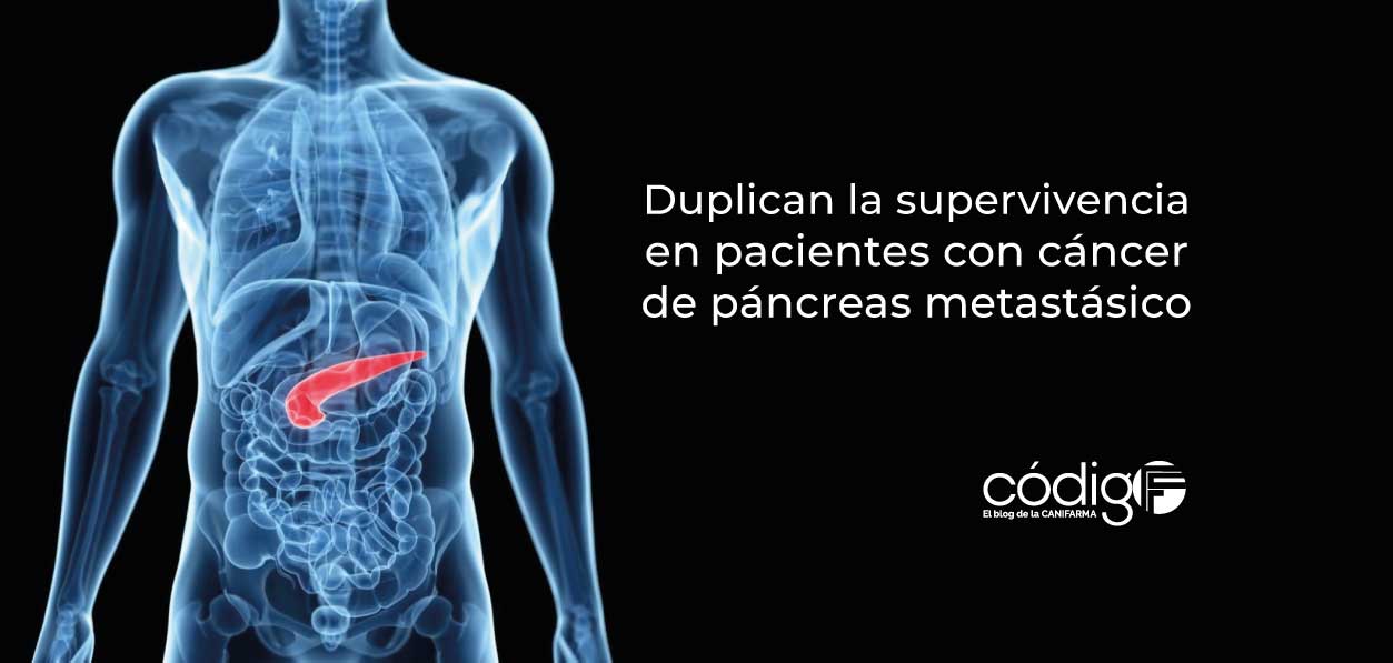 Duplican la supervivencia en pacientes con cáncer de páncreas metastásico