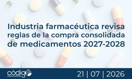 Industria farmacéutica revisa reglas de la compra consolidada de medicamentos 2027-2028