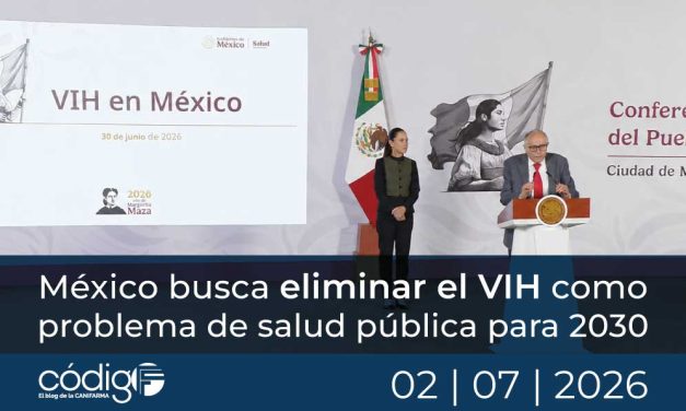 México busca eliminar el VIH como problema de salud pública para 2030