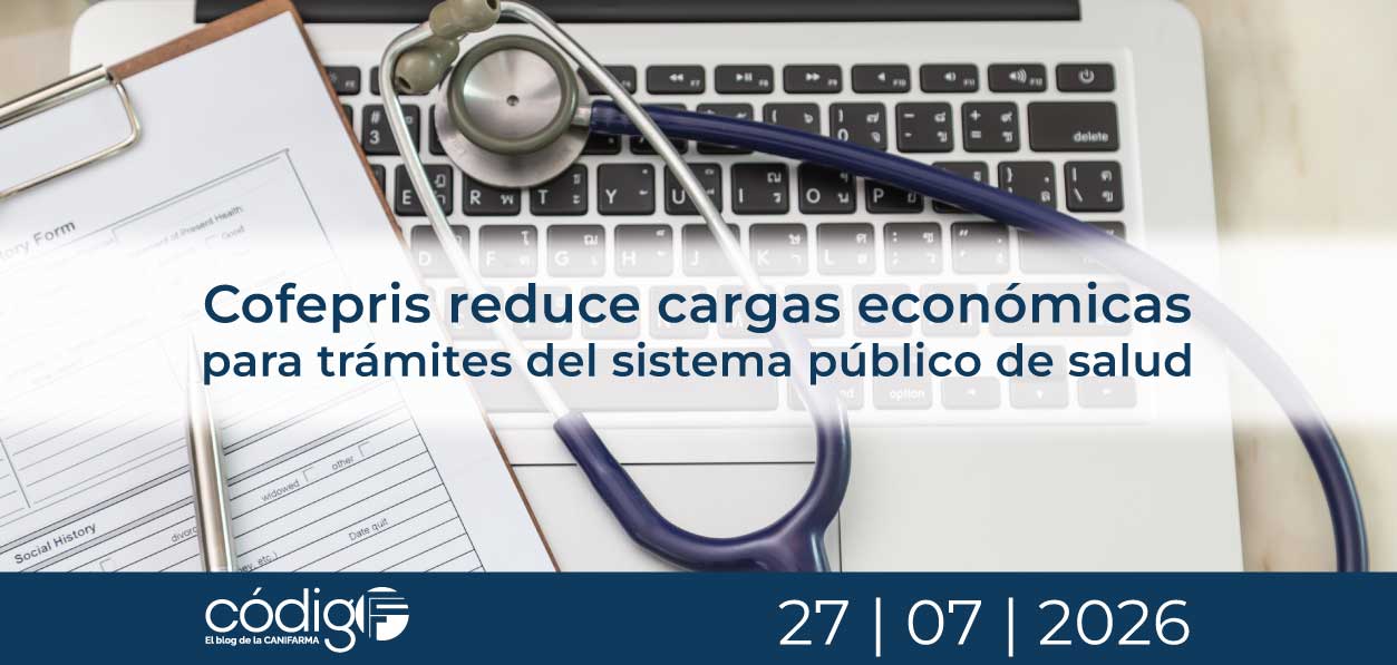 Cofepris reduce cargas económicas para trámites del sistema público de salud