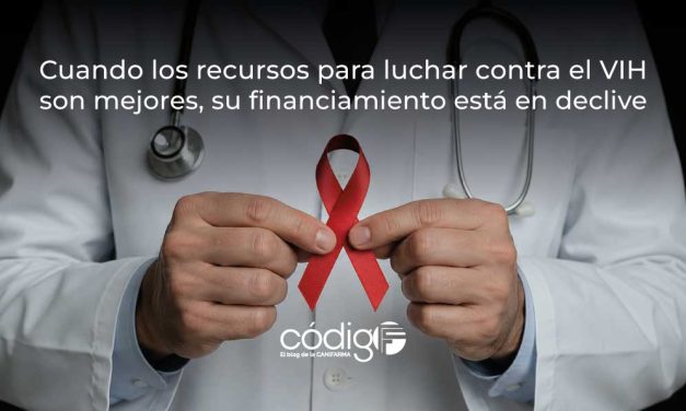 Cuando los recursos para luchar contra el VIH son mejores, su financiamiento está en declive