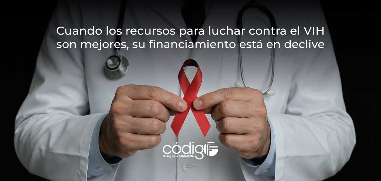 Cuando los recursos para luchar contra el VIH son mejores, su financiamiento está en declive