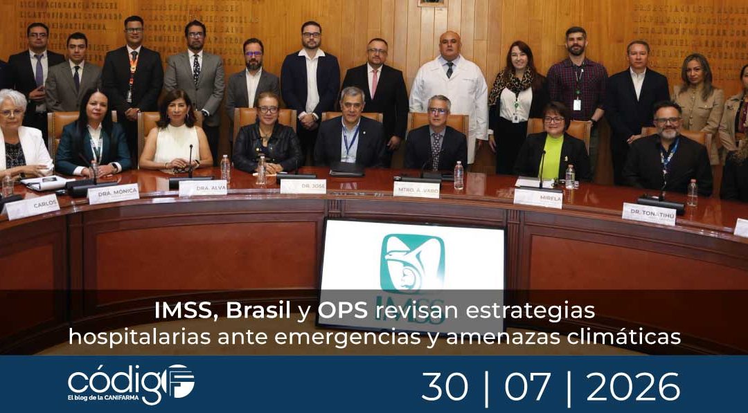 IMSS, Brasil y OPS revisan estrategias hospitalarias ante emergencias y amenazas climáticas