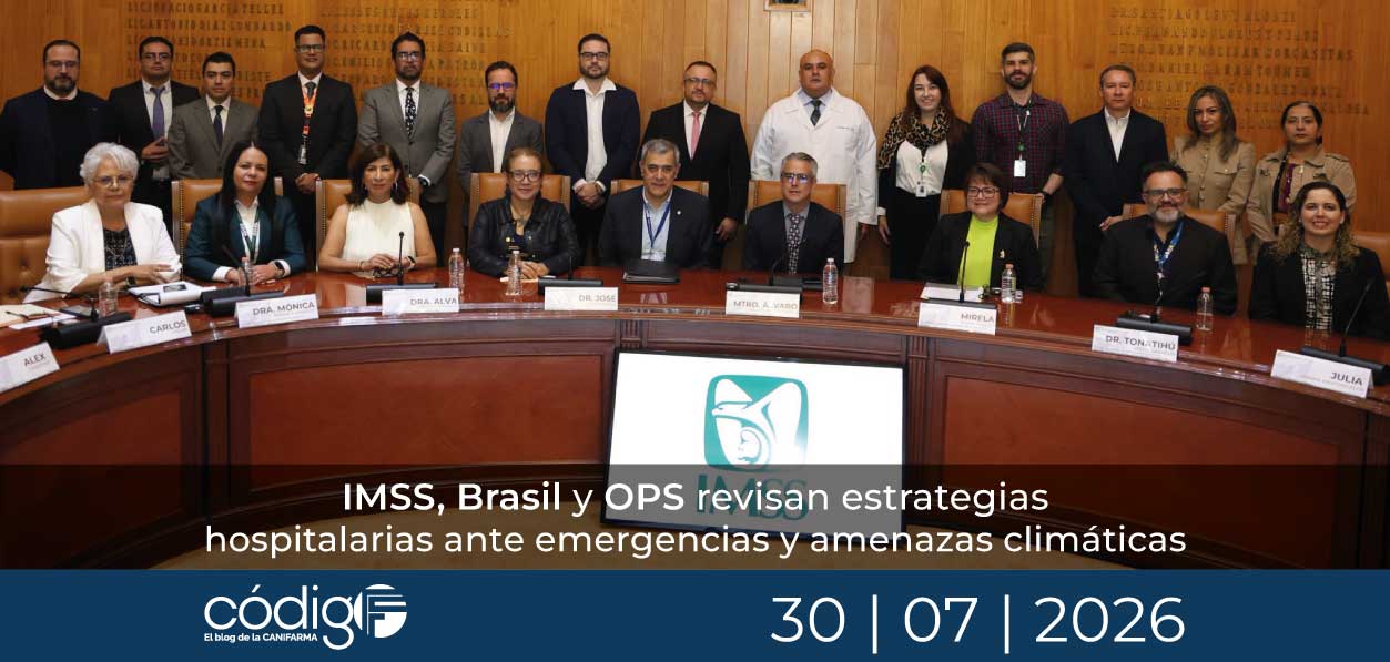 IMSS, Brasil y OPS revisan estrategias hospitalarias ante emergencias y amenazas climáticas
