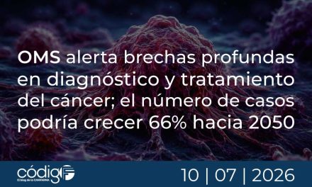 OMS alerta brechas profundas en diagnóstico y tratamiento del cáncer; el número de casos podría crecer 66% hacia 2050