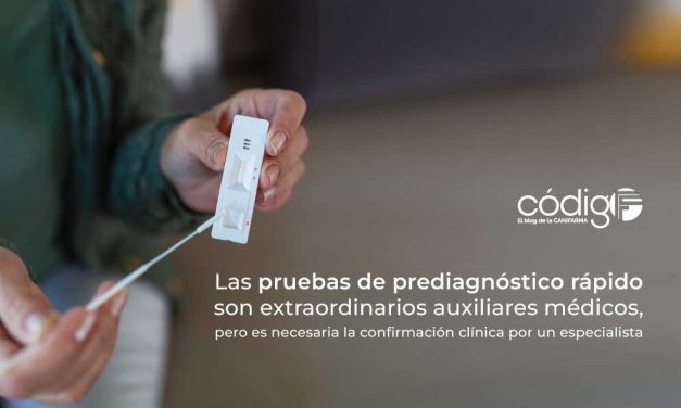 Las pruebas de prediagnóstico rápido son extraordinarios auxiliares médicos, pero es necesaria la confirmación clínica por un especialista