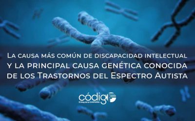 La causa más común de discapacidad intelectual y la principal causa genética conocida de los Trastornos del Espectro Autista