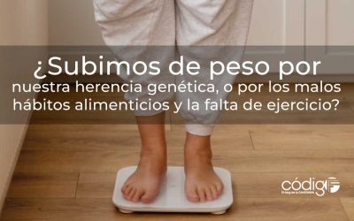 ¿Subimos de peso por nuestra herencia genética, o por los malos hábitos alimenticios y la falta de ejercicio?