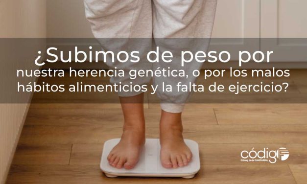 ¿Subimos de peso por nuestra herencia genética, o por los malos hábitos alimenticios y la falta de ejercicio?