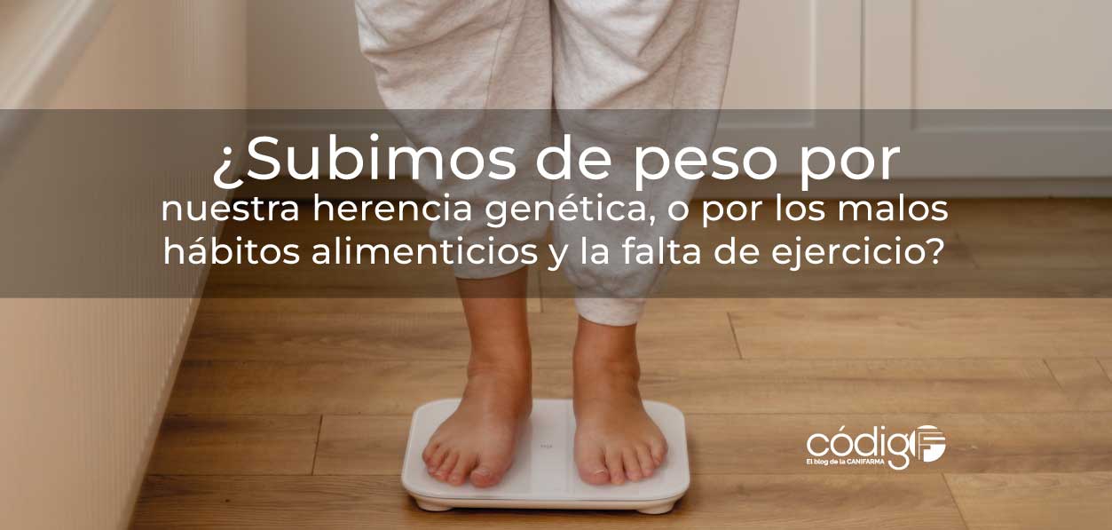 ¿Subimos de peso por nuestra herencia genética, o por los malos hábitos alimenticios y la falta de ejercicio?