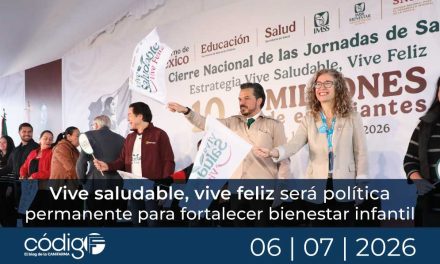 Vive saludable, vive feliz será política permanente para fortalecer bienestar infantil
