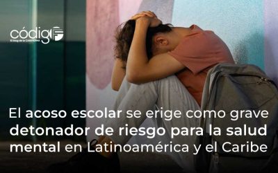 El acoso escolar se erige como grave detonador de riesgo para la salud mental en Latinoamérica y el Caribe
