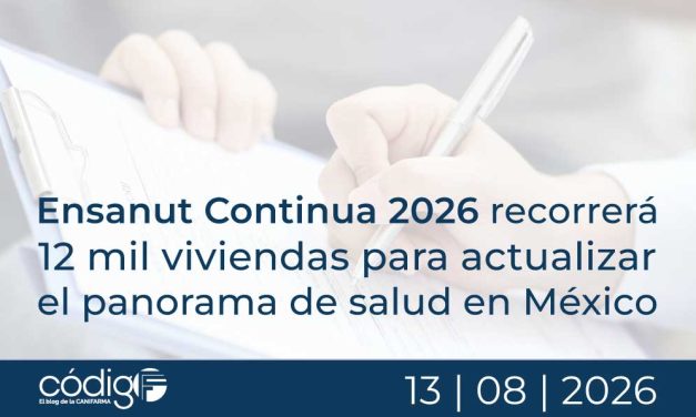 Ensanut Continua 2026 recorrerá 12 mil viviendas para actualizar el panorama de salud en México