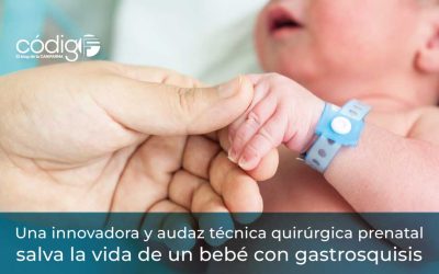 Una innovadora y audaz técnica quirúrgica prenatal salva la vida de un bebé con gastrosquisis