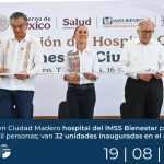 Inauguran en Ciudad Madero hospital del IMSS Bienestar para atender a 538 mil personas; van 32 unidades inauguradas en el sexenio