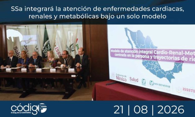 SSa integrará la atención de enfermedades cardiacas, renales y metabólicas bajo un solo modelo