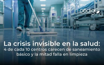 La crisis invisible en la salud: 4 de cada 10 centros carecen de saneamiento básico y la mitad falla en limpieza