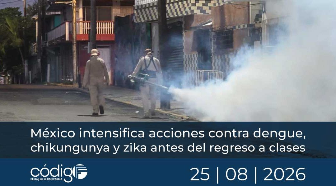 México intensifica acciones contra dengue, chikungunya y zika antes del regreso a clases