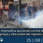 México intensifica acciones contra dengue, chikungunya y zika antes del regreso a clases