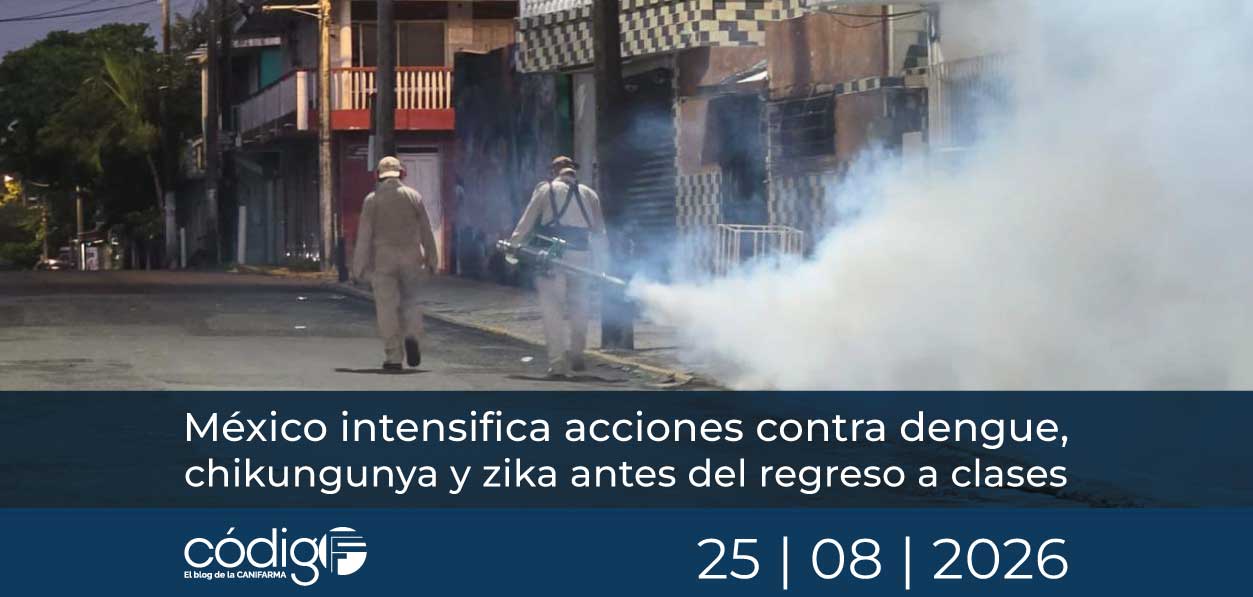 México intensifica acciones contra dengue, chikungunya y zika antes del regreso a clases