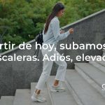 A partir de hoy subamos por las escaleras. Adiós, elevadores