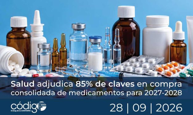 Salud adjudica 85% de claves en compra consolidada de medicamentos para 2027-2028