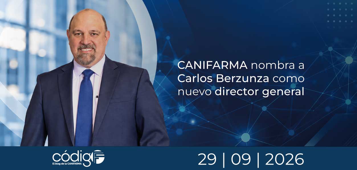 CANIFARMA nombra a Carlos Berzunza como nuevo director general
