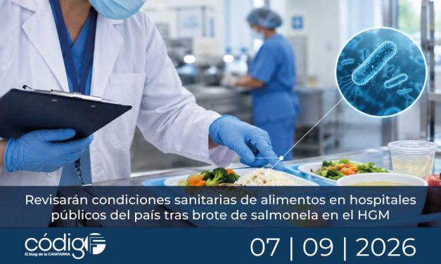 Revisarán condiciones sanitarias de alimentos en hospitales públicos del país tras brote de salmonela en el HGM