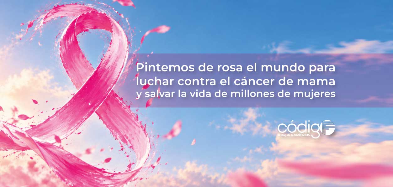 Pintemos de rosa el mundo para luchar contra el cáncer de mama y salvar la vida de millones de mujeres