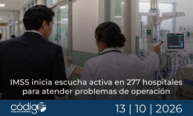 IMSS inicia escucha activa en 277 hospitales para atender problemas de operación