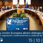 México y Unión Europea abren diálogo sanitario con foco en regulación, medicamentos y cadenas de suministro