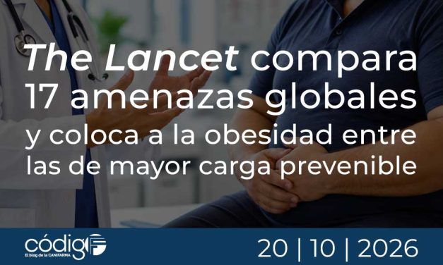 The Lancet compara 17 amenazas globales y coloca a la obesidad entre las de mayor carga prevenible