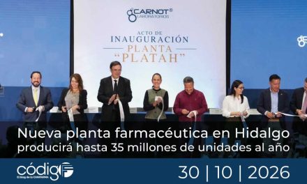Nueva planta farmacéutica en Hidalgo producirá hasta 35 millones de unidades al año