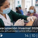 Inicia vacunación invernal 2026-2027 con fórmulas actualizadas contra influenza y COVID-19