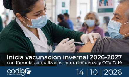 Inicia vacunación invernal 2026-2027 con fórmulas actualizadas contra influenza y COVID-19