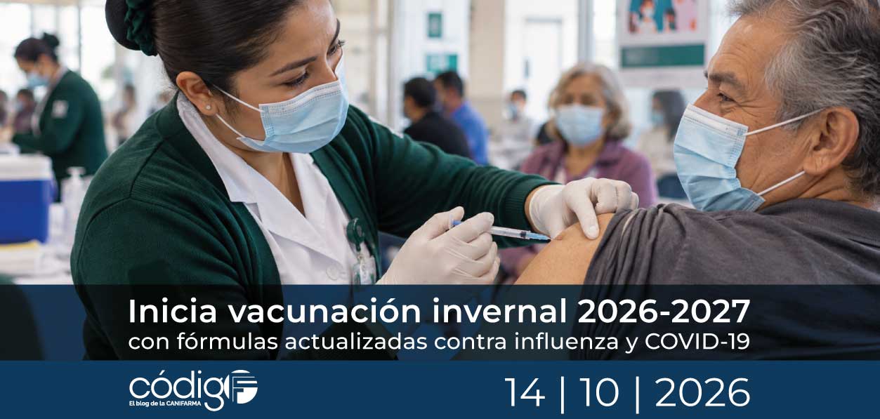 Inicia vacunación invernal 2026-2027 con fórmulas actualizadas contra influenza y COVID-19